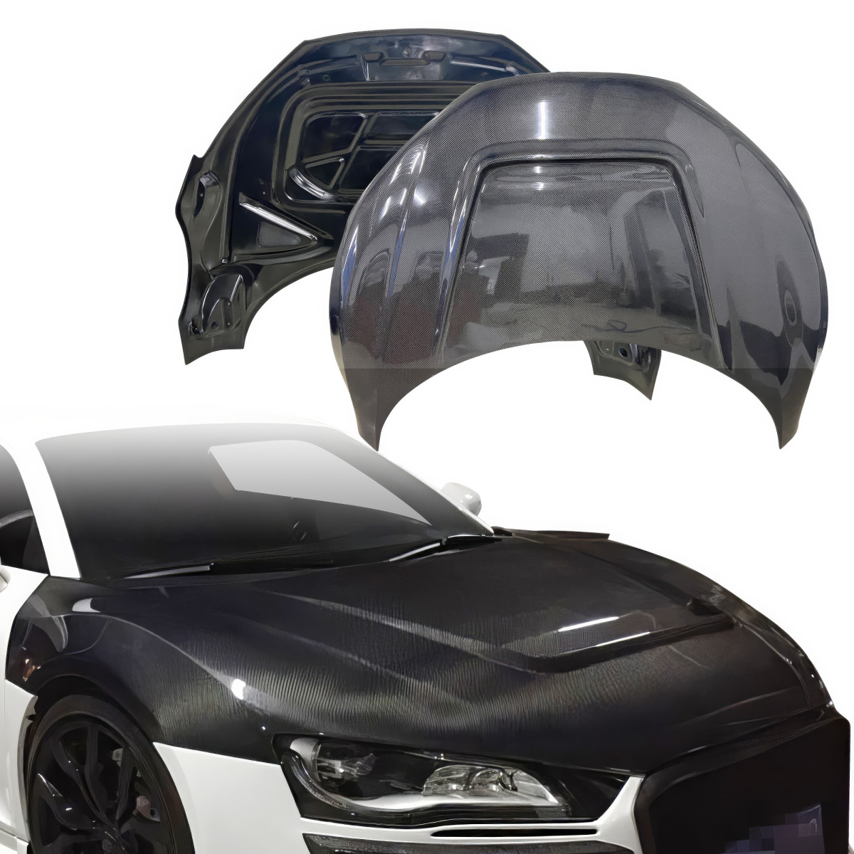 Modify your Audi R8 2008 with our Exterior/Hoods - 