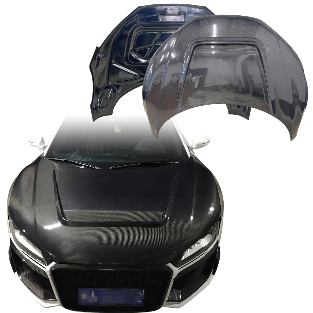Modify your Audi R8 2008 with our Exterior/Hoods - 8