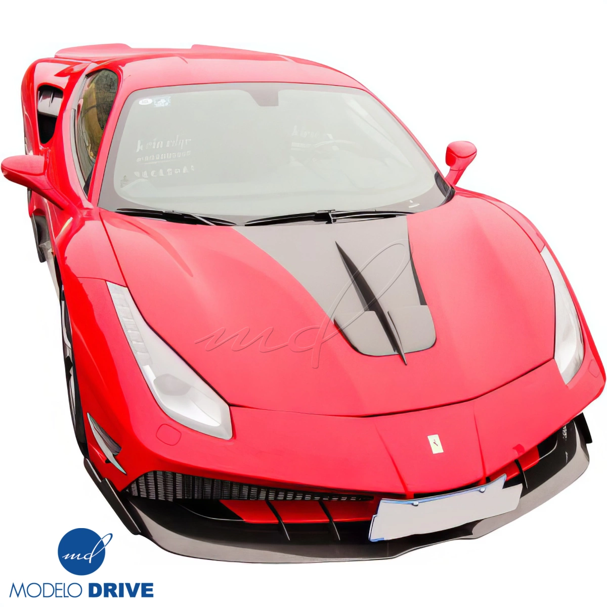 Modify your Ferrari 488 2016 with our Exterior/Hoods - 3