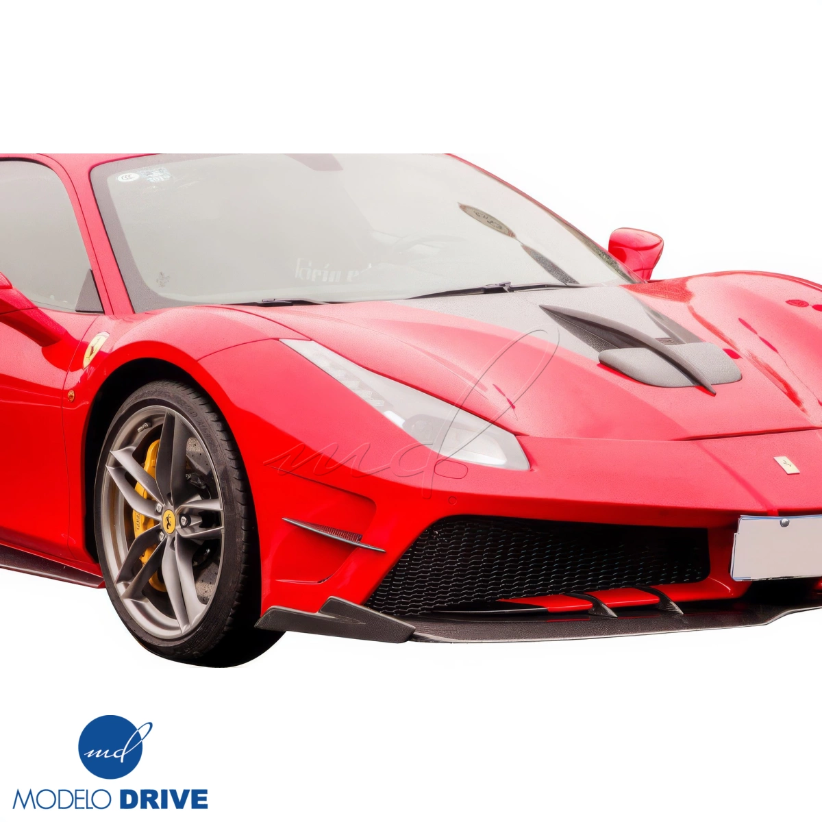 Modify your Ferrari 488 2016 with our Exterior/Hoods - 6