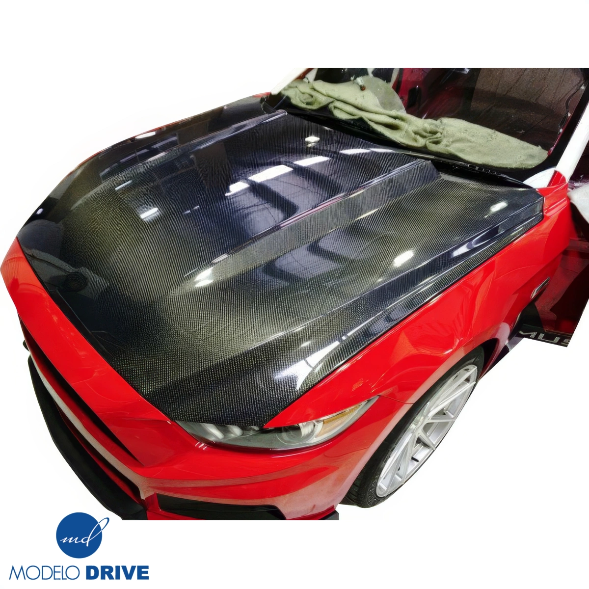 Modify your Ford Mustang 2015 with our Exterior/Hoods - 2