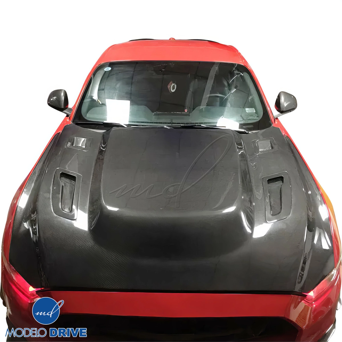 Modify your Ford Mustang 2015 with our Exterior/Hoods - 5
