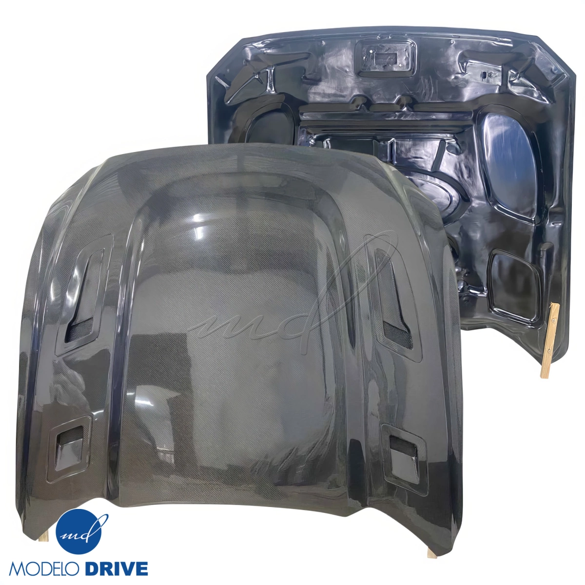 Modify your Ford Mustang 2015 with our Exterior/Hoods - 6
