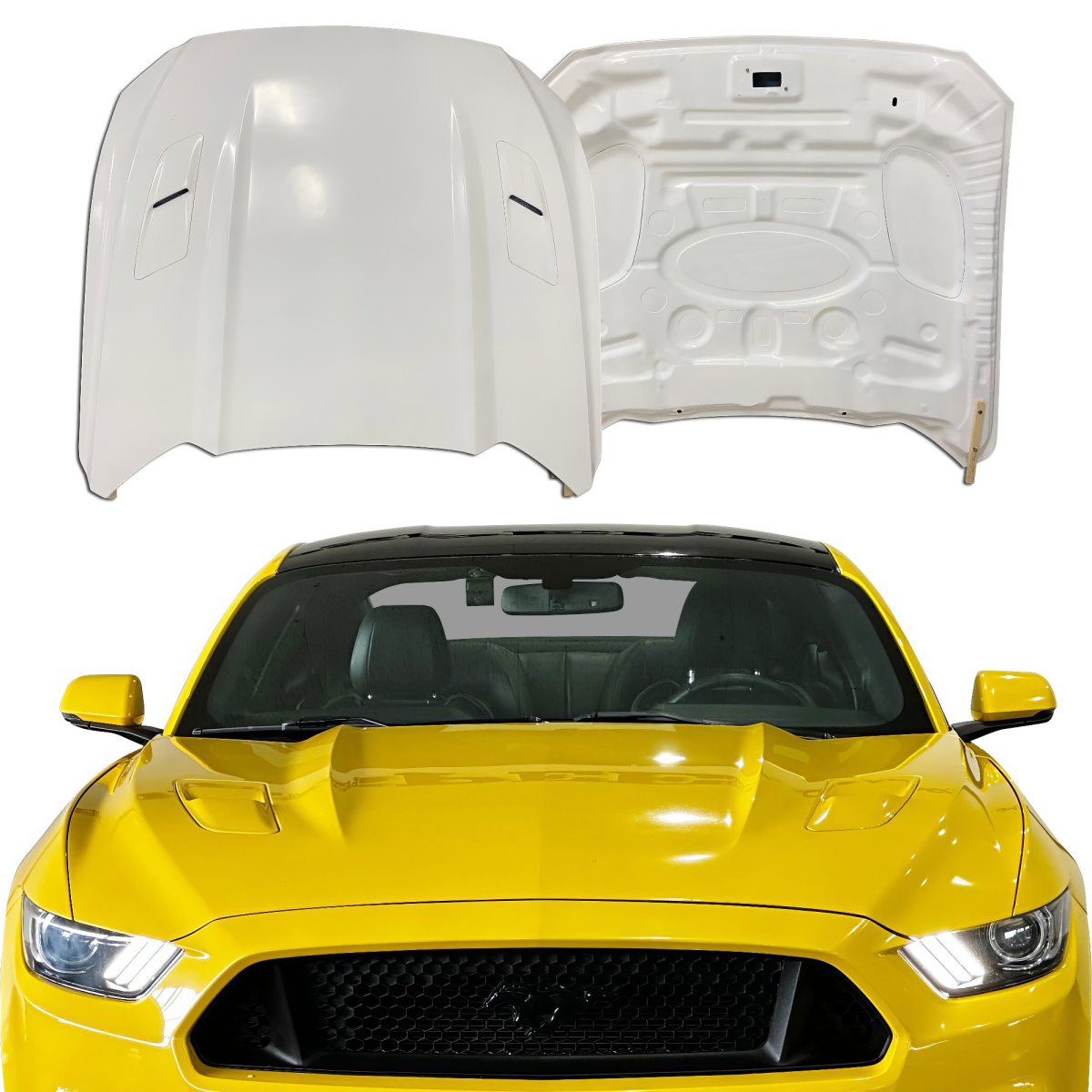 Modify your Ford Mustang 2015 with our Exterior/Hoods - 