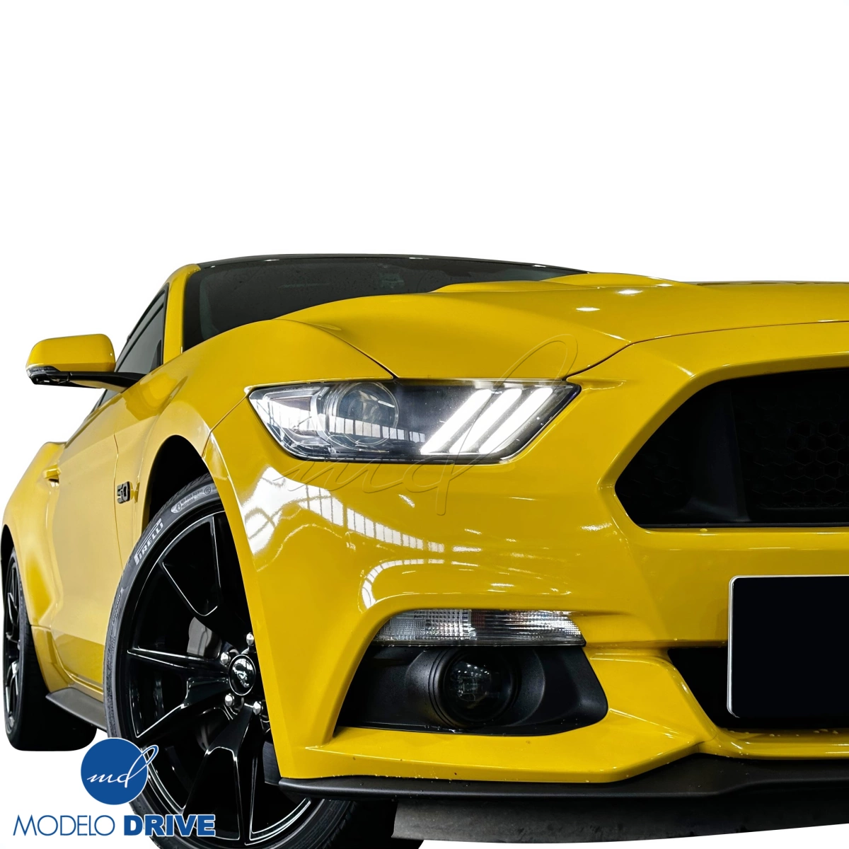 Modify your Ford Mustang 2015 with our Exterior/Hoods - 9