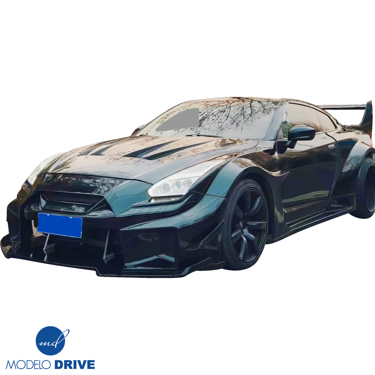 Modify your Nissan GT-R 2009 with our Exterior/Front Bumpers or Lips - 