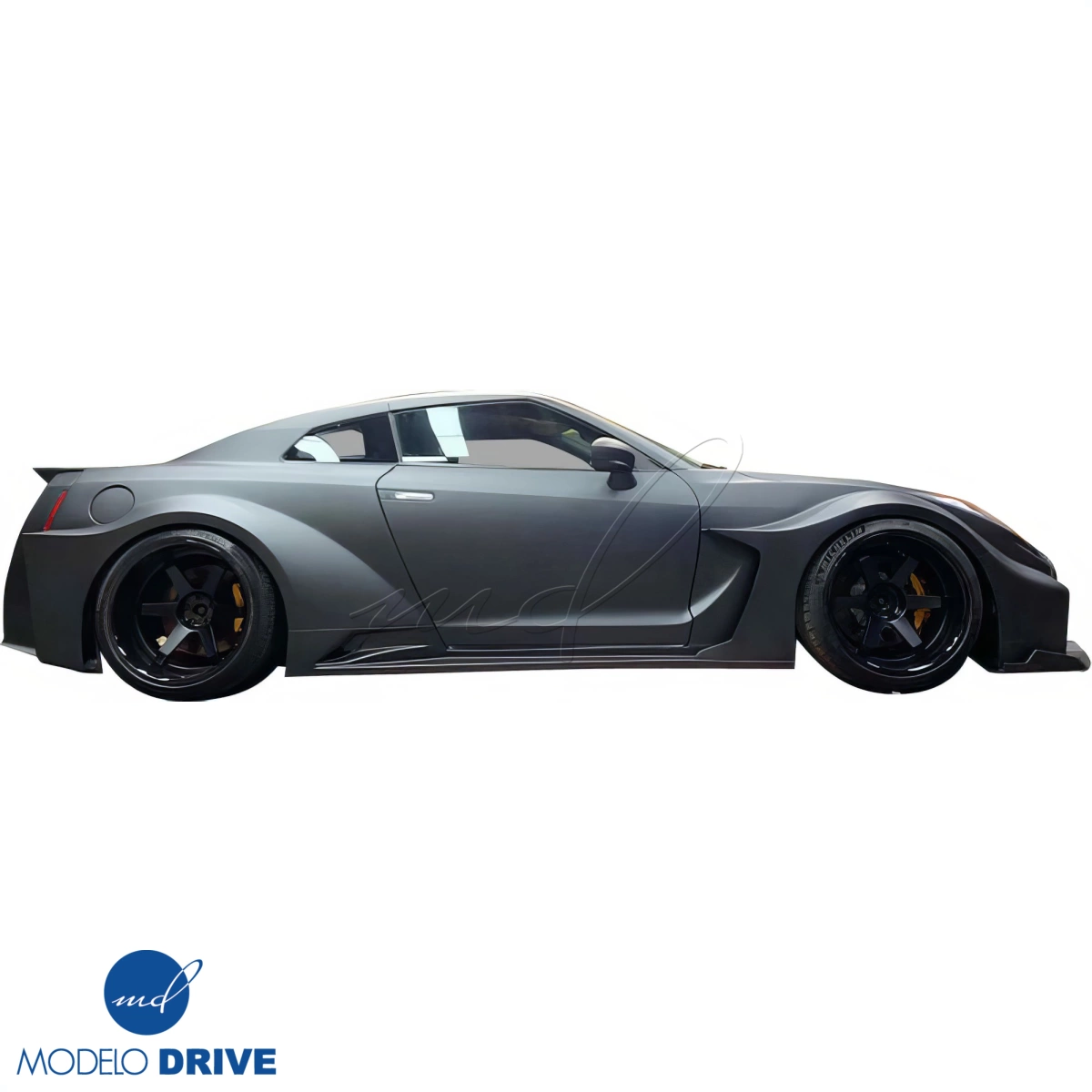 Modify your Nissan GT-R 2009 with our Exterior/Side Skirts - 4