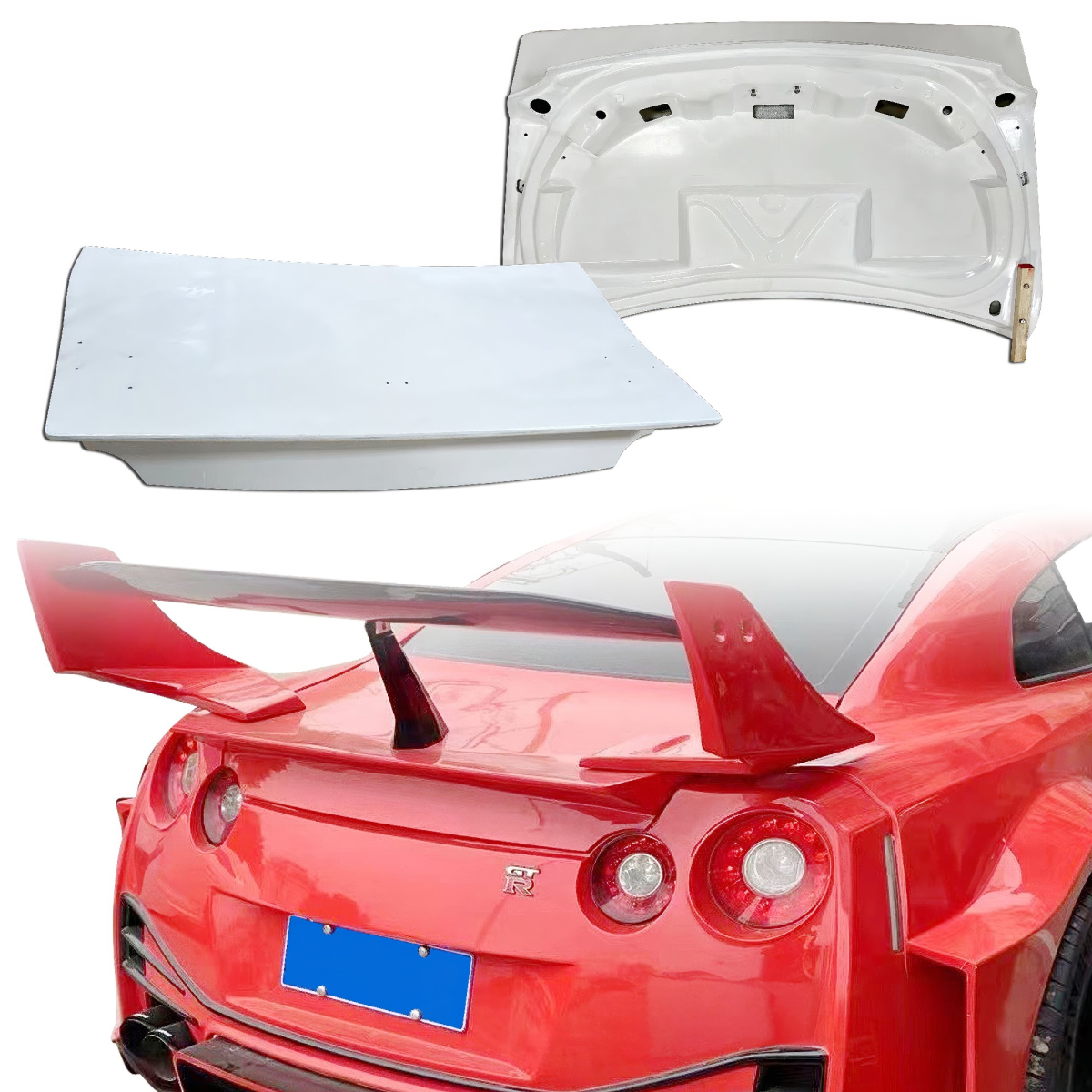 Modify your Nissan GT-R 2009 with our Exterior/Trunks - 