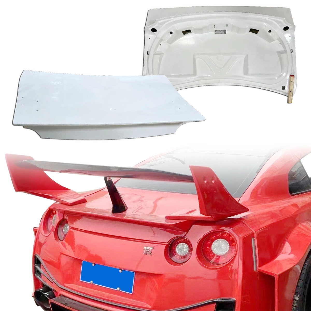 Modify your Nissan GT-R 2009 with our Exterior/Trunks - 2