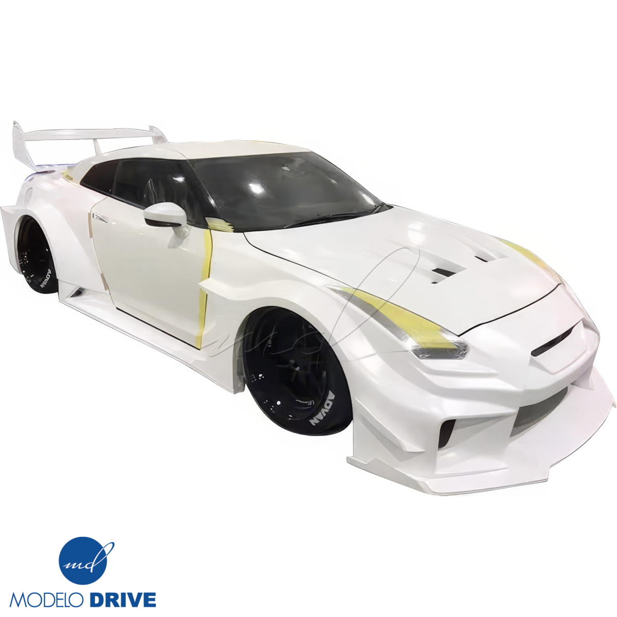 Modify your Nissan GT-R 2009 with our Exterior/Wings - 