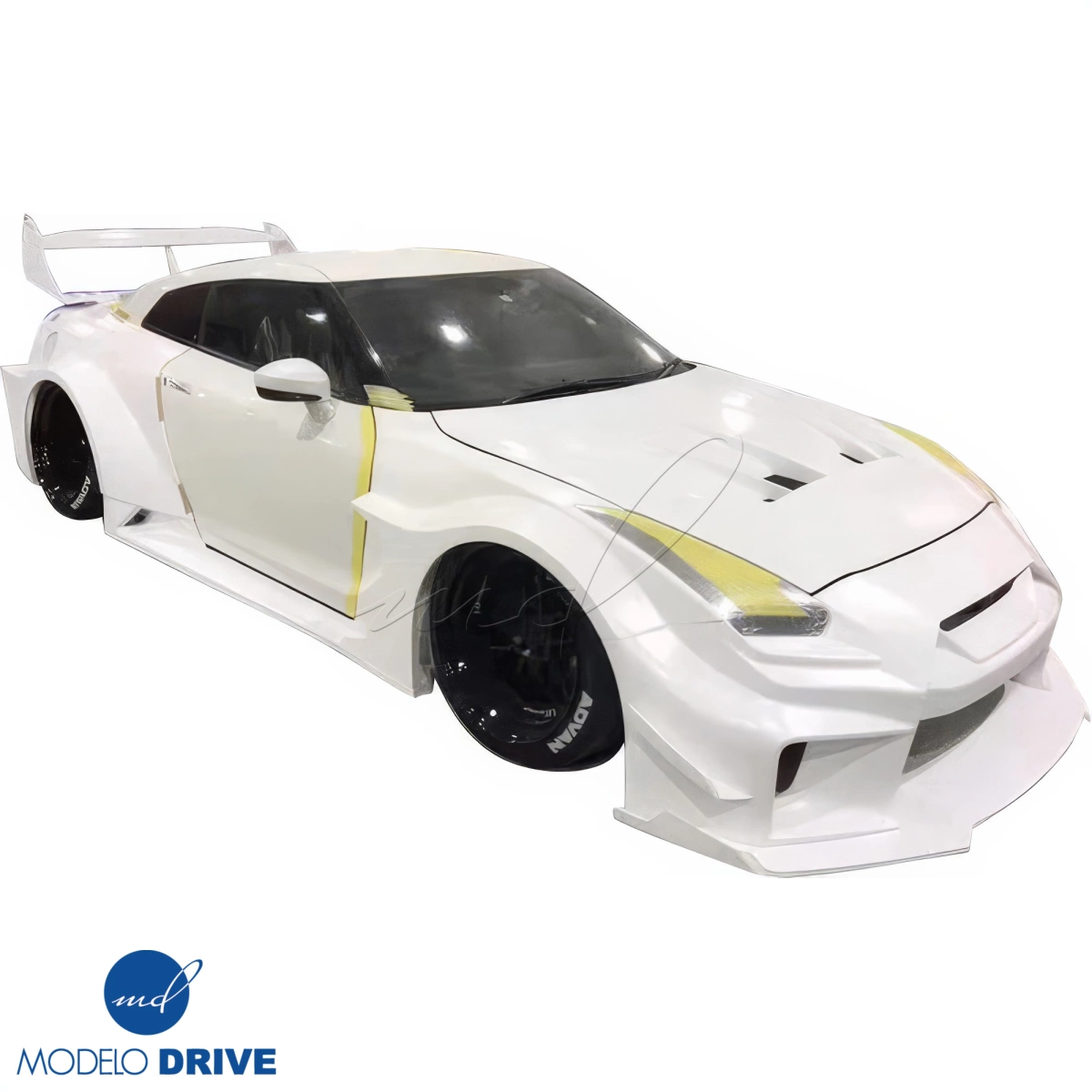 Modify your Nissan GT-R 2009 with our Exterior/Wings - 1