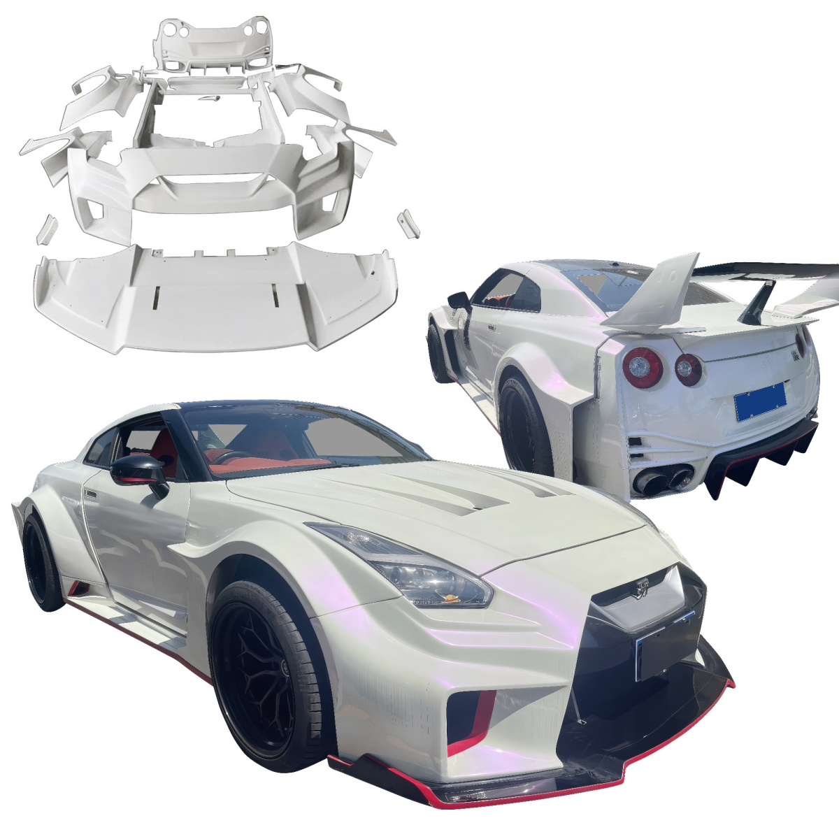 Modify your Nissan GT-R 2009 with our Exterior/Complete Body Kits -