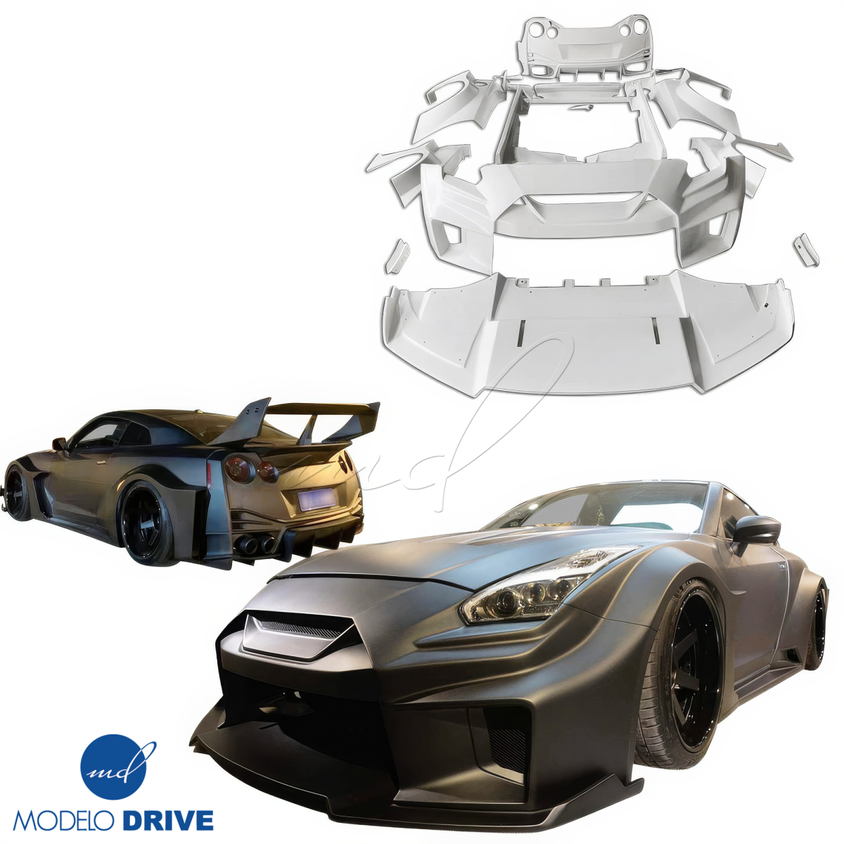 Modify your Nissan GT-R 2009 with our Exterior/Complete Body Kits -