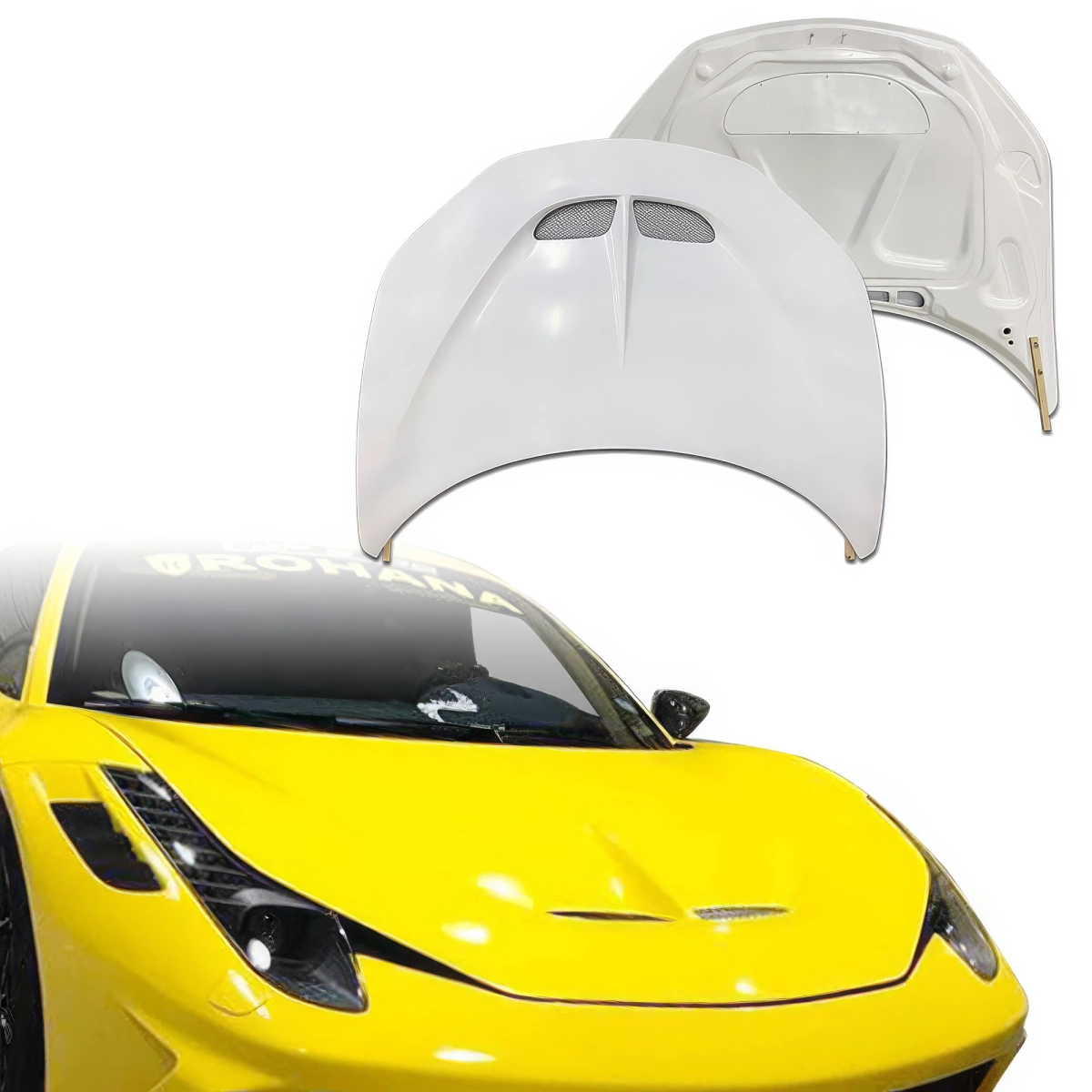 Modify your Ferrari 458 2010 with our Exterior/Hoods - 6