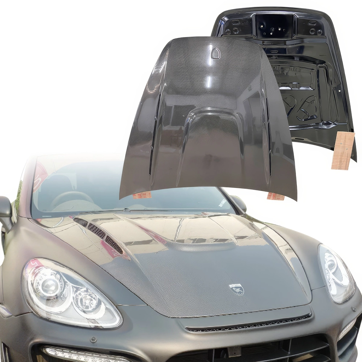 Modify your Porsche Cayenne 2011 with our Exterior/Hoods - 1