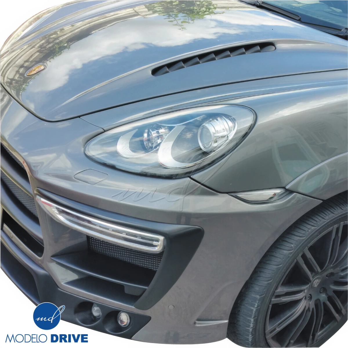 Modify your Porsche Cayenne 2011 with our Exterior/Hoods - 3