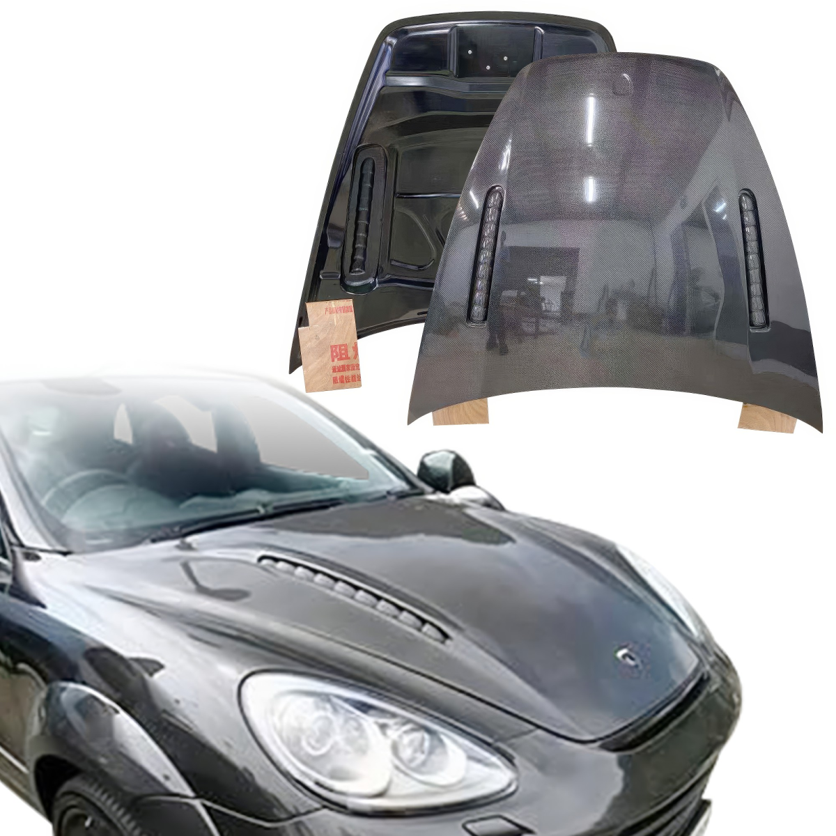 Modify your Porsche Cayenne 2011 with our Exterior/Hoods - 