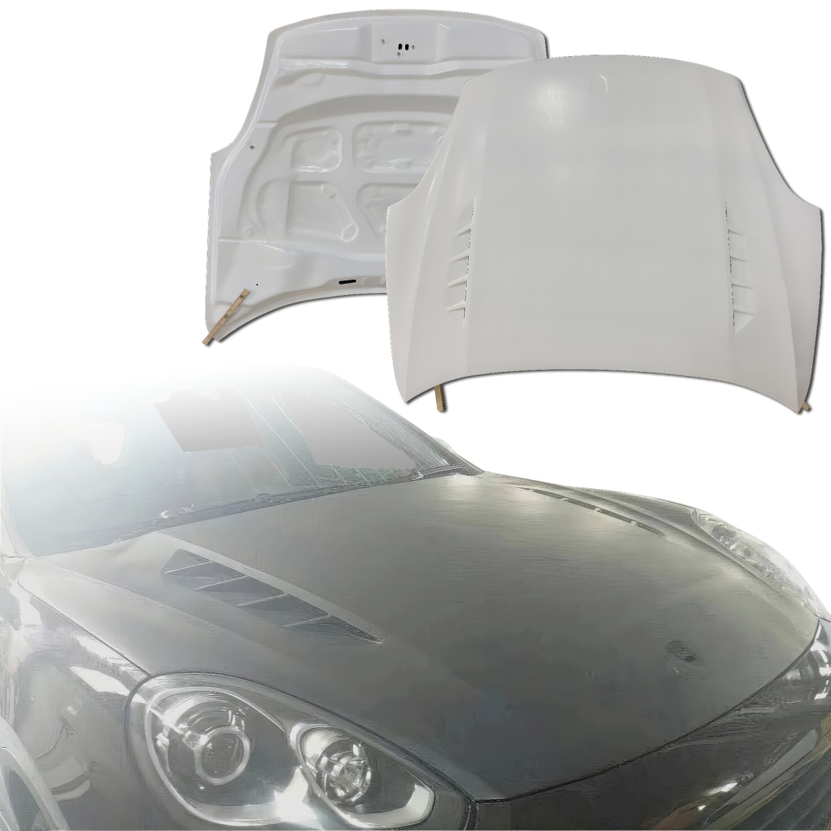 Modify your Porsche Cayenne 2015 with our Exterior/Hoods - 