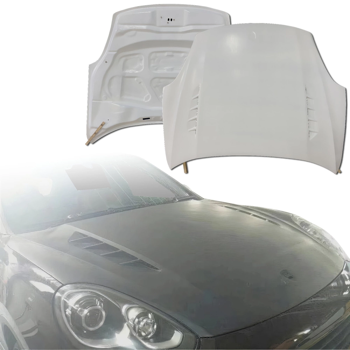 Modify your Porsche Cayenne 2015 with our Exterior/Hoods - 3