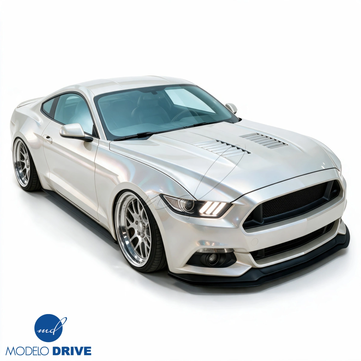 Modify your Ford Mustang 2015 with our Exterior/Hoods - 5