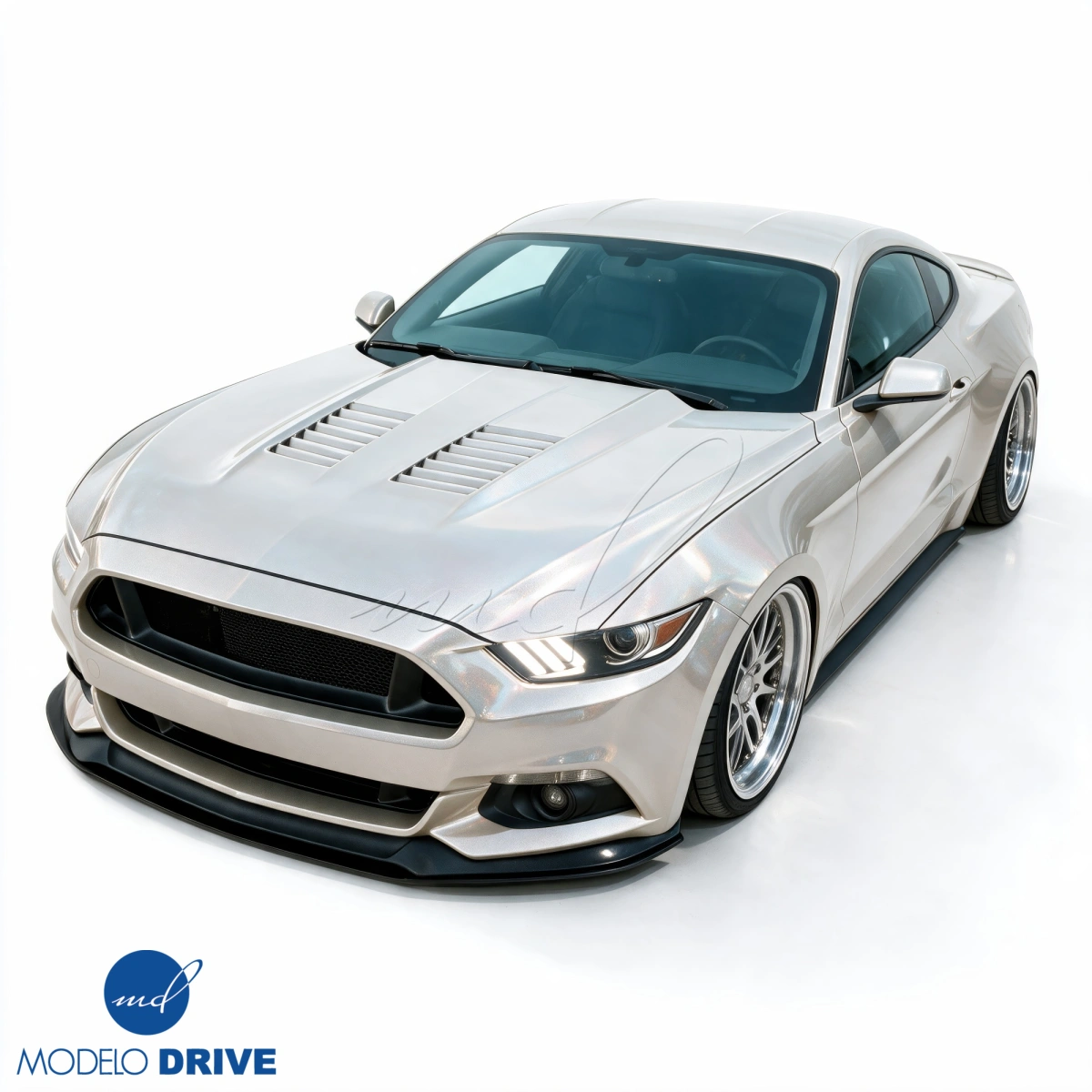 Modify your Ford Mustang 2015 with our Exterior/Hoods - 6