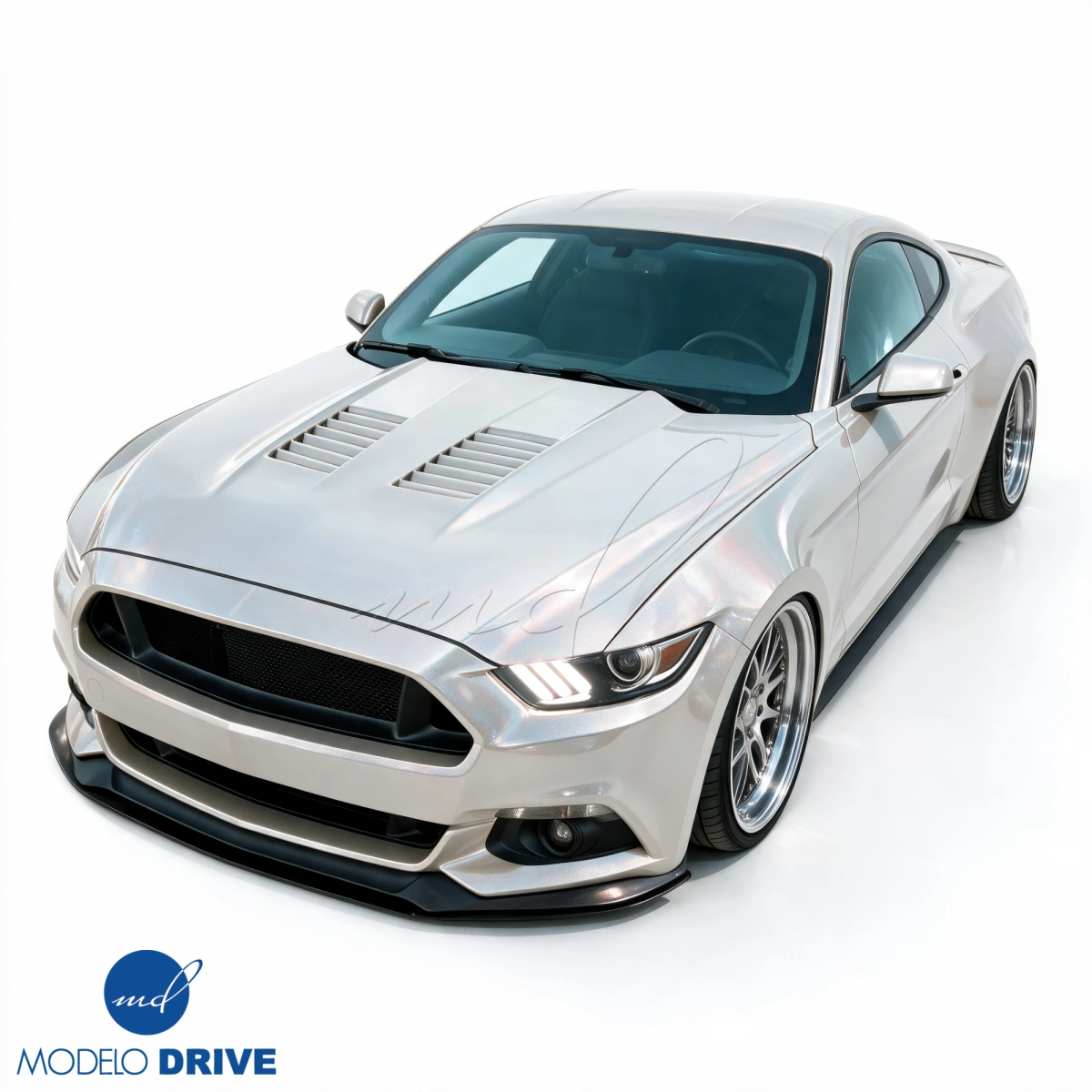 Modify your Ford Mustang 2015 with our Exterior/Hoods - 8