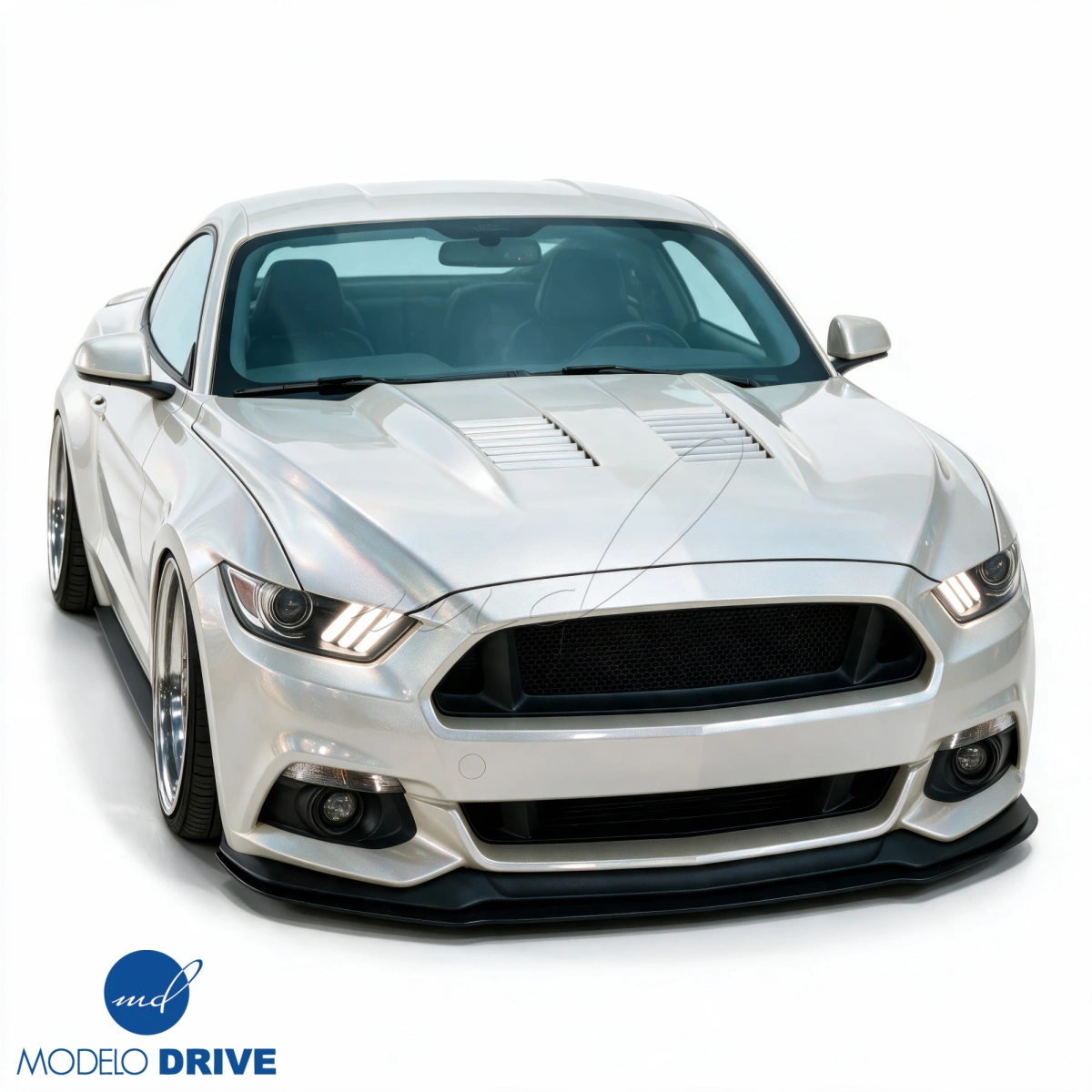 Modify your Ford Mustang 2015 with our Exterior/Hoods - 9