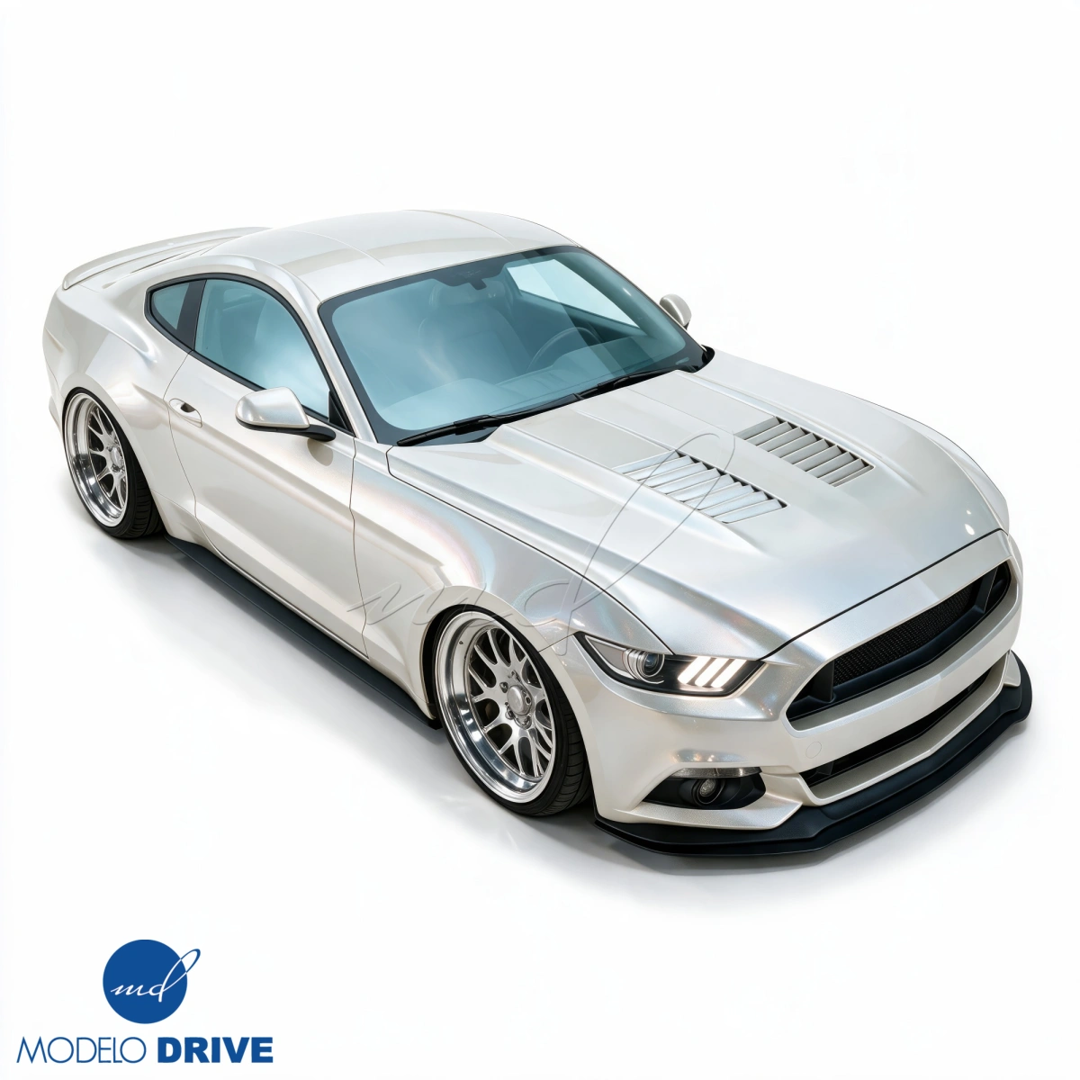 Modify your Ford Mustang 2015 with our Exterior/Hoods - 11