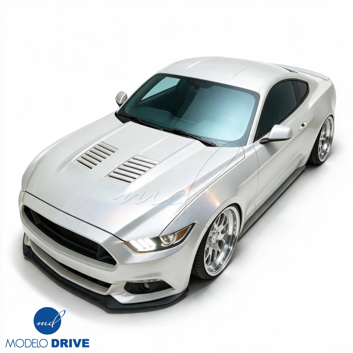 Modify your Ford Mustang 2015 with our Exterior/Hoods - 12