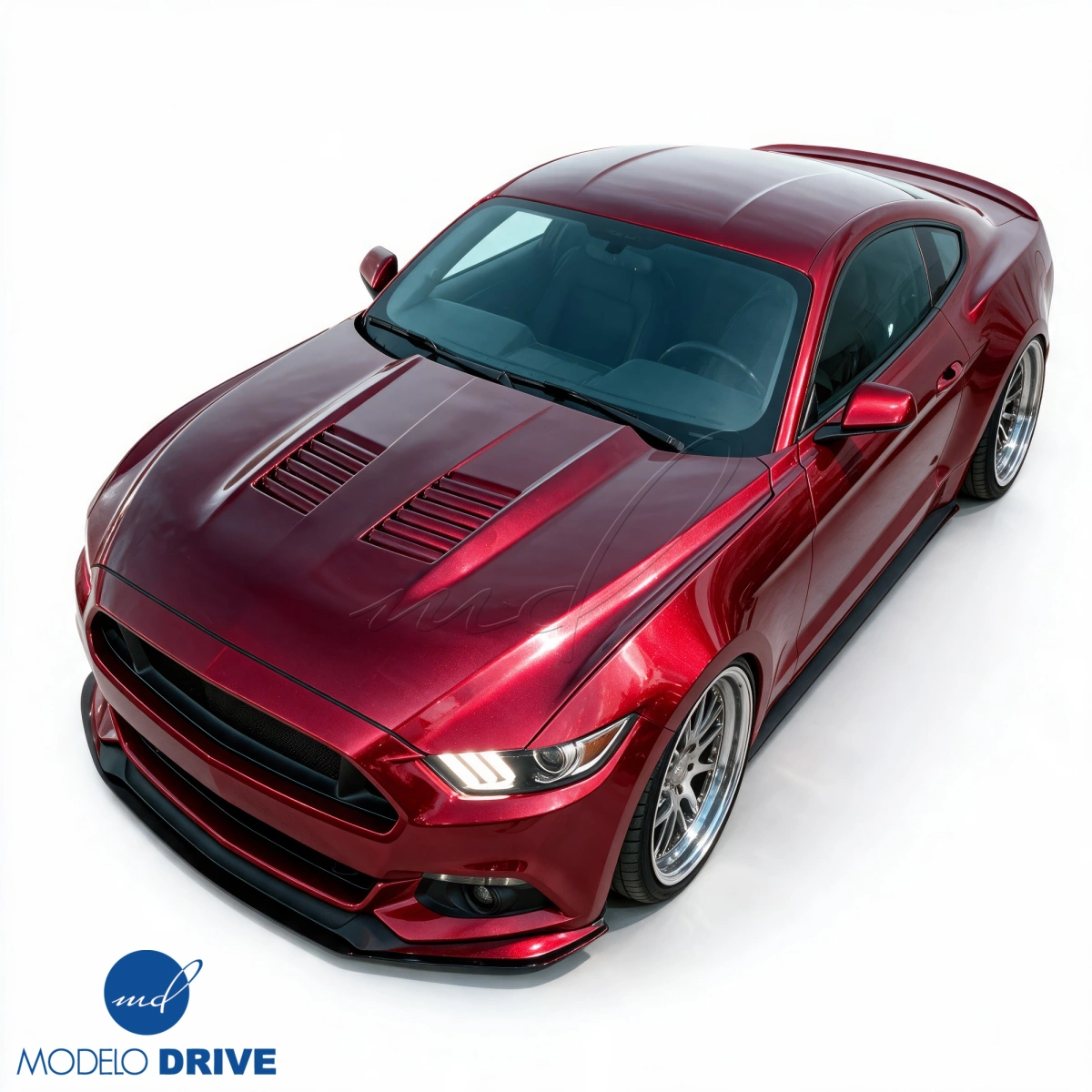 Modify your Ford Mustang 2015 with our Exterior/Hoods - 30