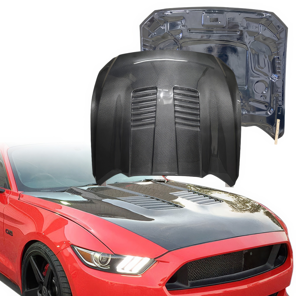 Modify your Ford Mustang 2015 with our Exterior/Hoods - 