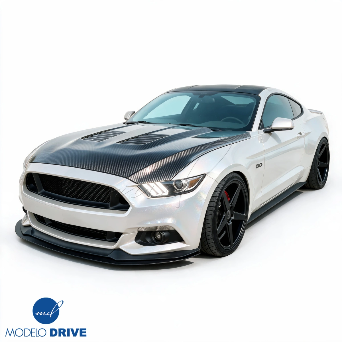 Modify your Ford Mustang 2015 with our Exterior/Hoods - 6