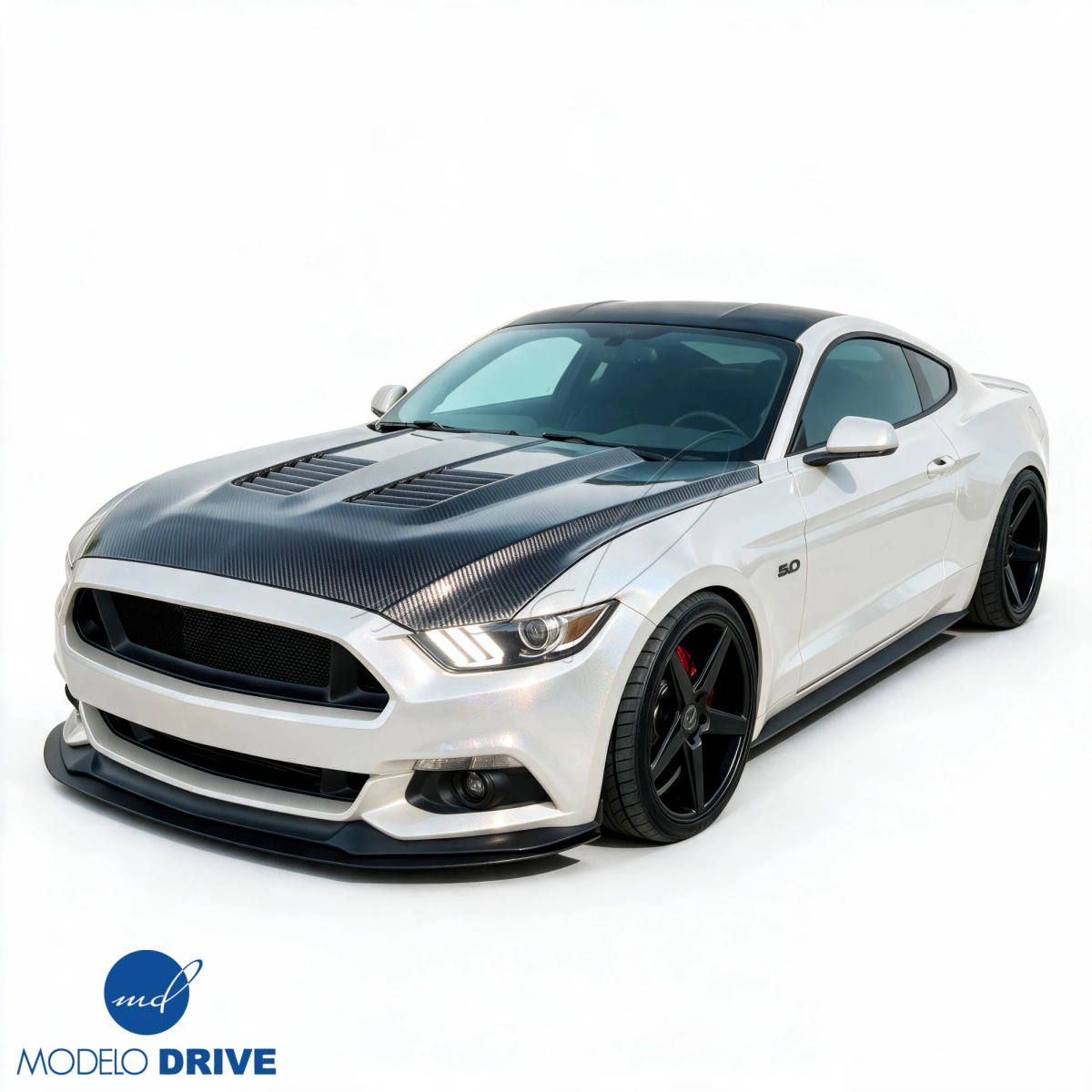 Modify your Ford Mustang 2015 with our Exterior/Hoods - 7