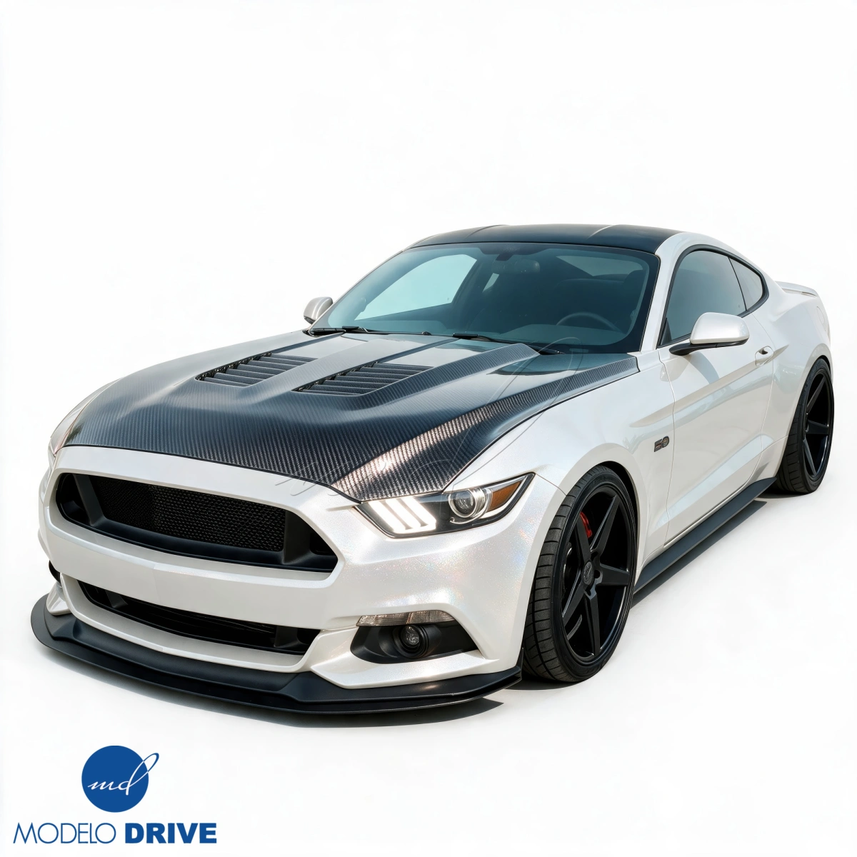 Modify your Ford Mustang 2015 with our Exterior/Hoods - 8