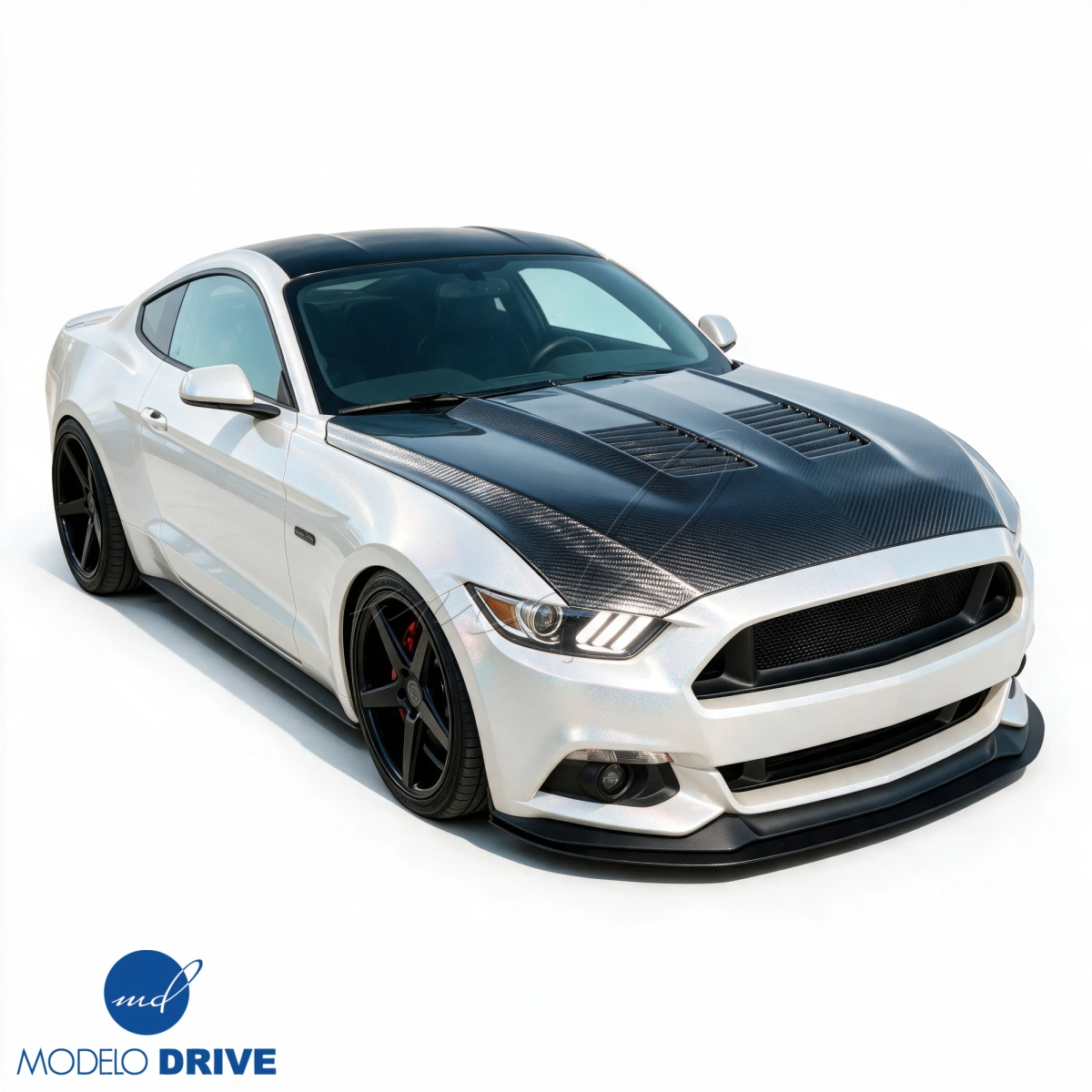 Modify your Ford Mustang 2015 with our Exterior/Hoods - 9