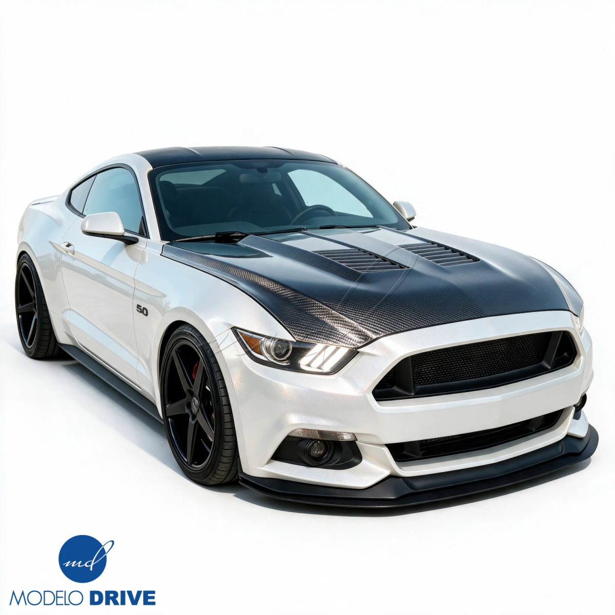 Modify your Ford Mustang 2015 with our Exterior/Hoods - 10