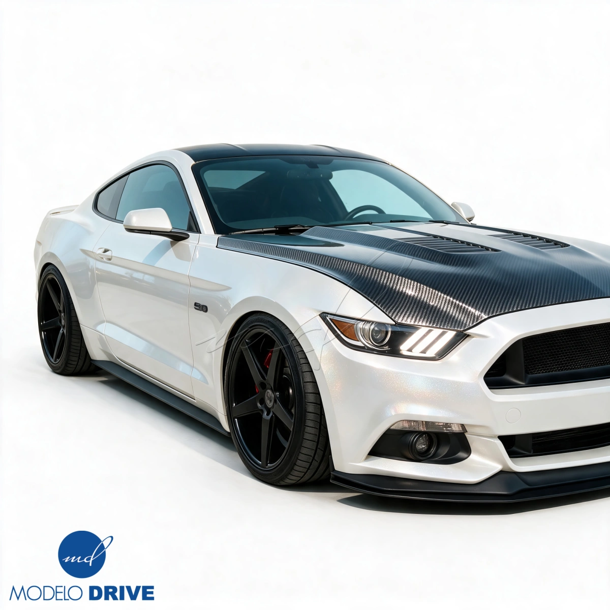 Modify your Ford Mustang 2015 with our Exterior/Hoods - 11