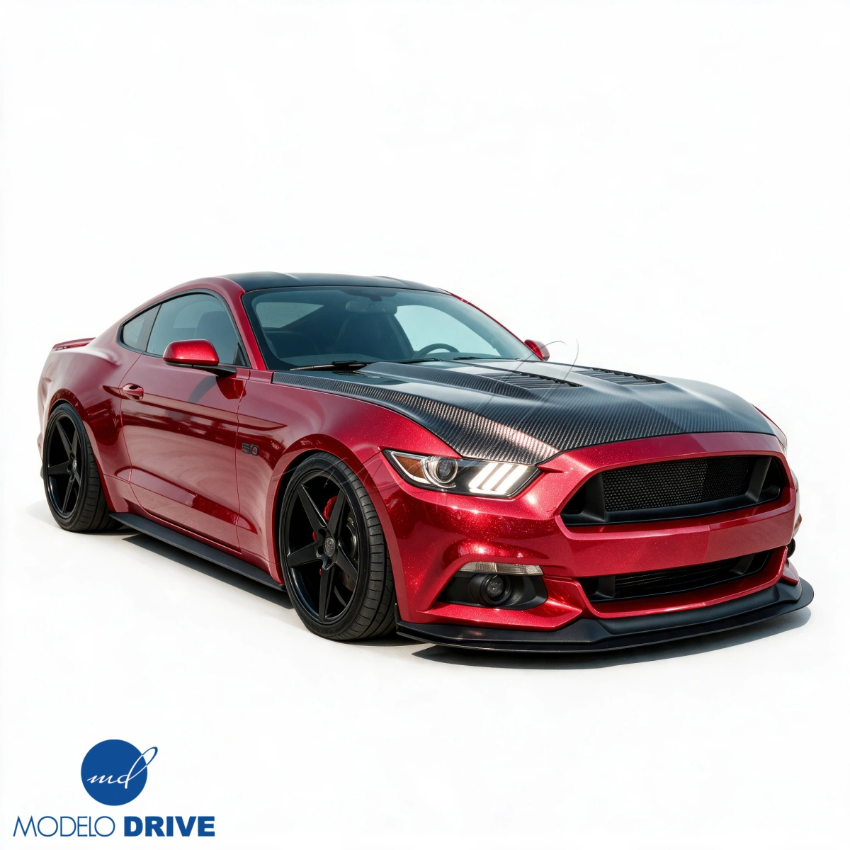 Modify your Ford Mustang 2015 with our Exterior/Hoods - 25