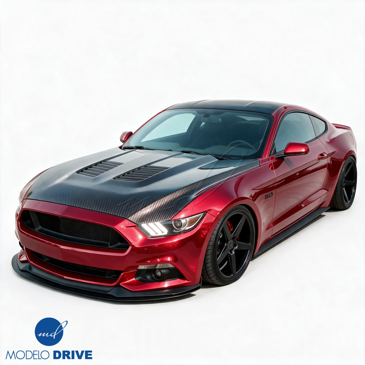 Modify your Ford Mustang 2015 with our Exterior/Hoods - 28