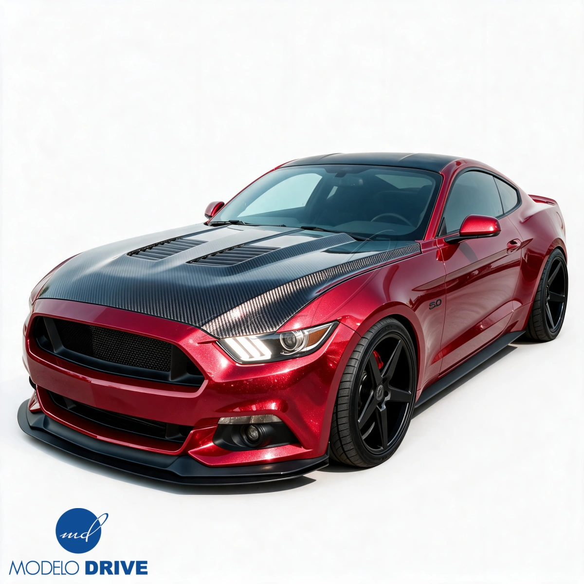 Modify your Ford Mustang 2015 with our Exterior/Hoods - 32