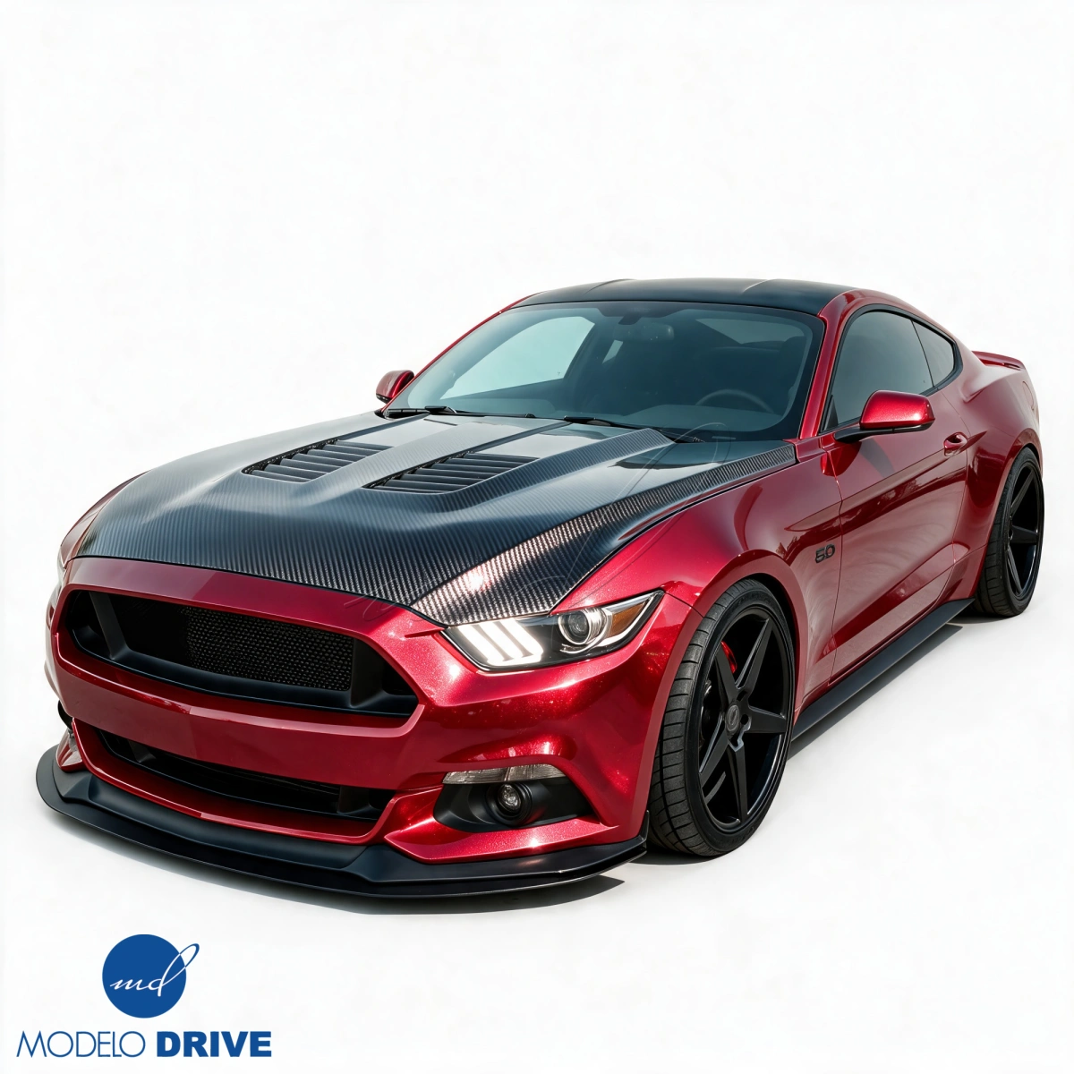 Modify your Ford Mustang 2015 with our Exterior/Hoods - 35