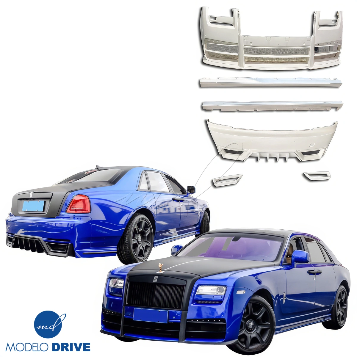 Modify your Rolls-Royce Ghost 2010 with our Exterior/Complete Body Kits - 3