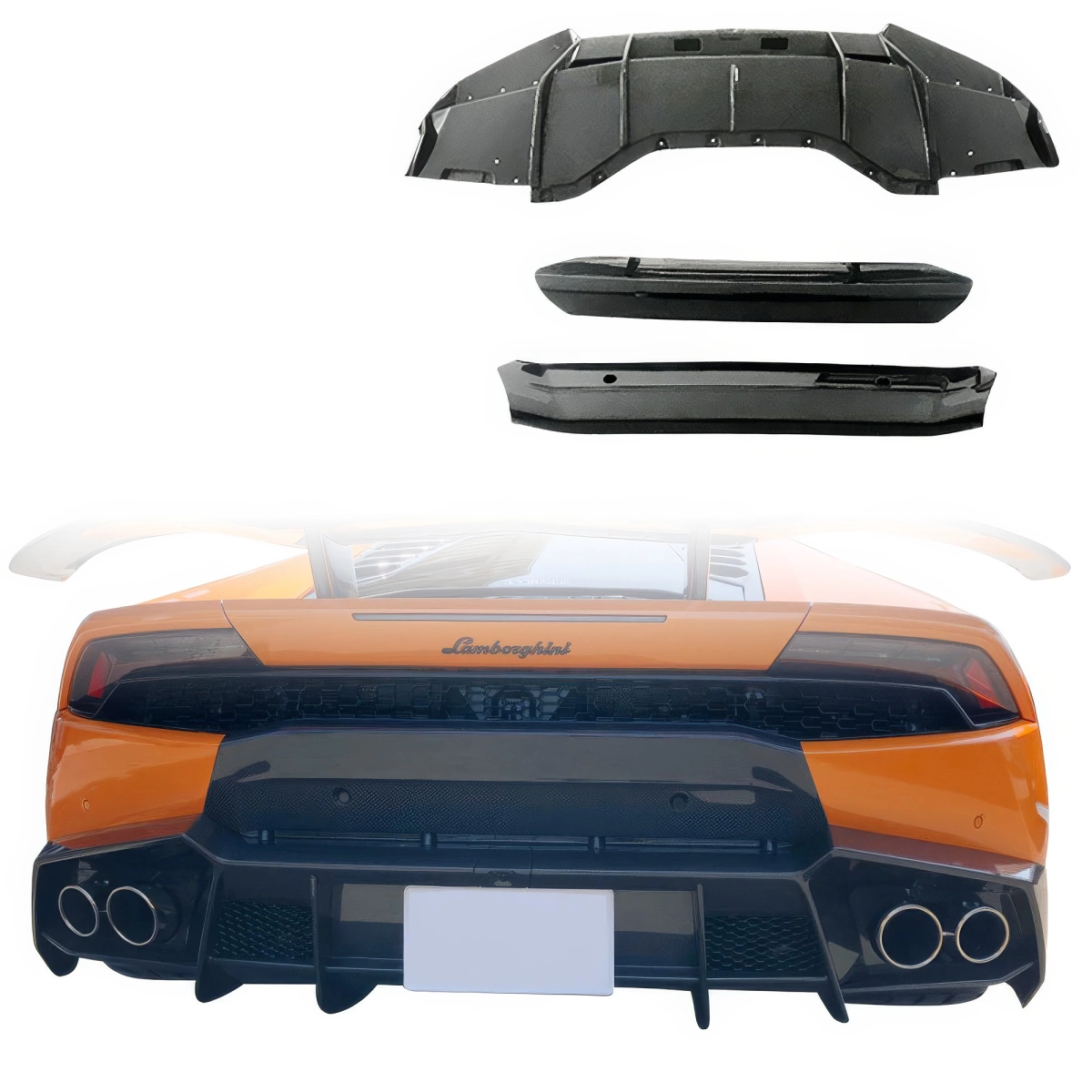 Modify your Lamborghini Huracan 2014 with our Exterior/Diffusers - 5