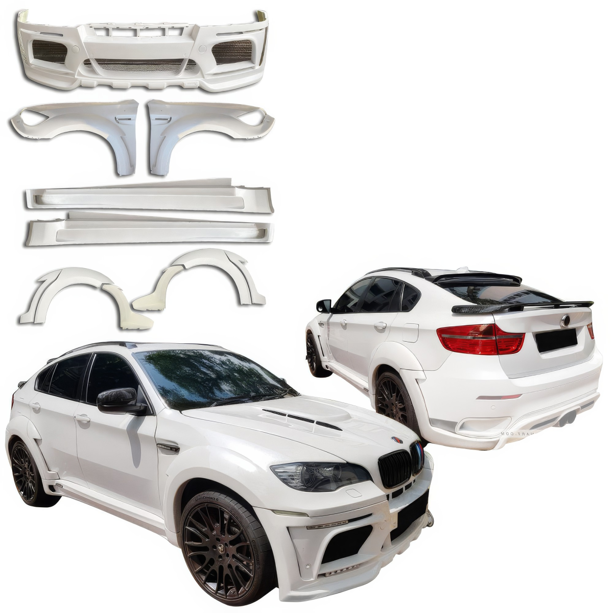 Modify your BMW X6 2008 with our Exterior/Complete Body Kits - 