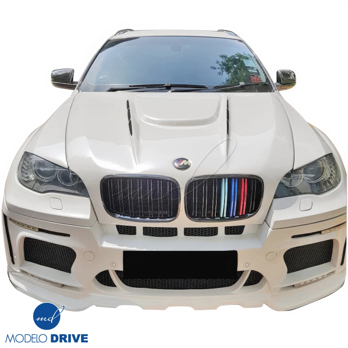 Modify your BMW X6 2008 with our Exterior/Front Bumpers - 4