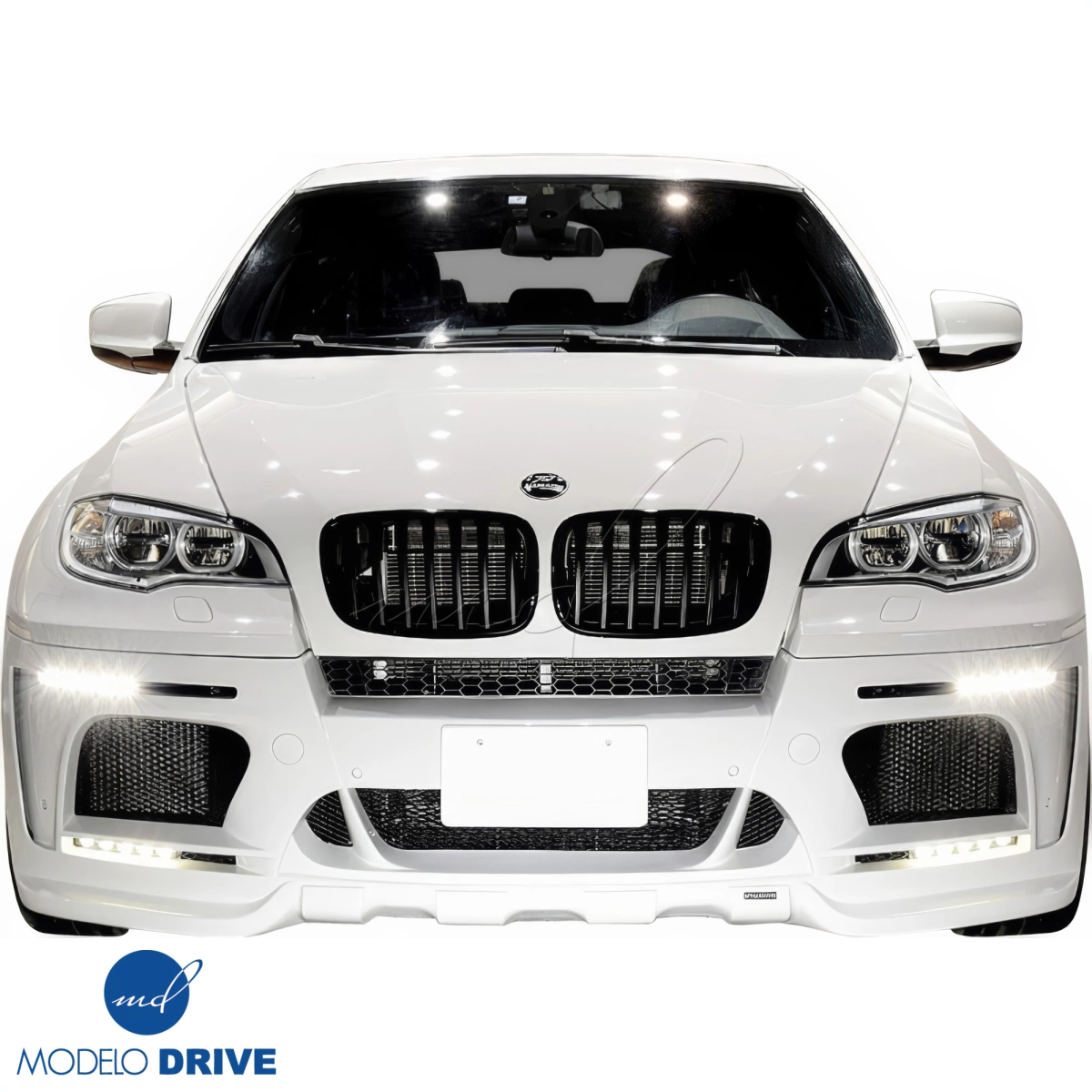 Modify your BMW X6 2008 with our Exterior/Front Bumpers - 6