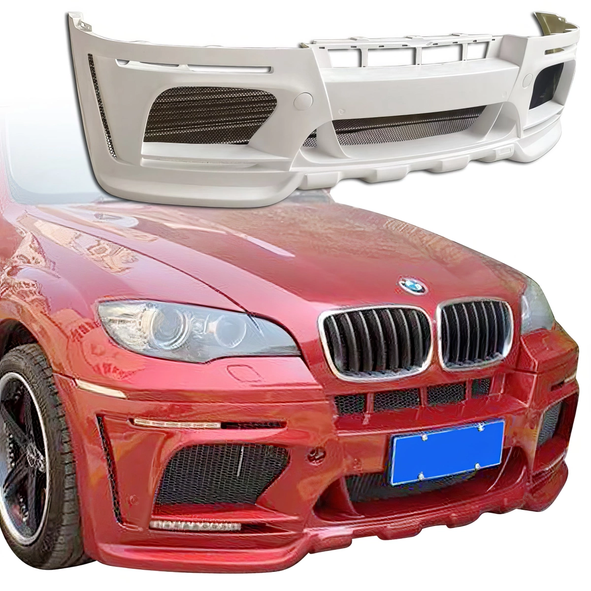 Modify your BMW X6 2008 with our Exterior/Front Bumpers - 8