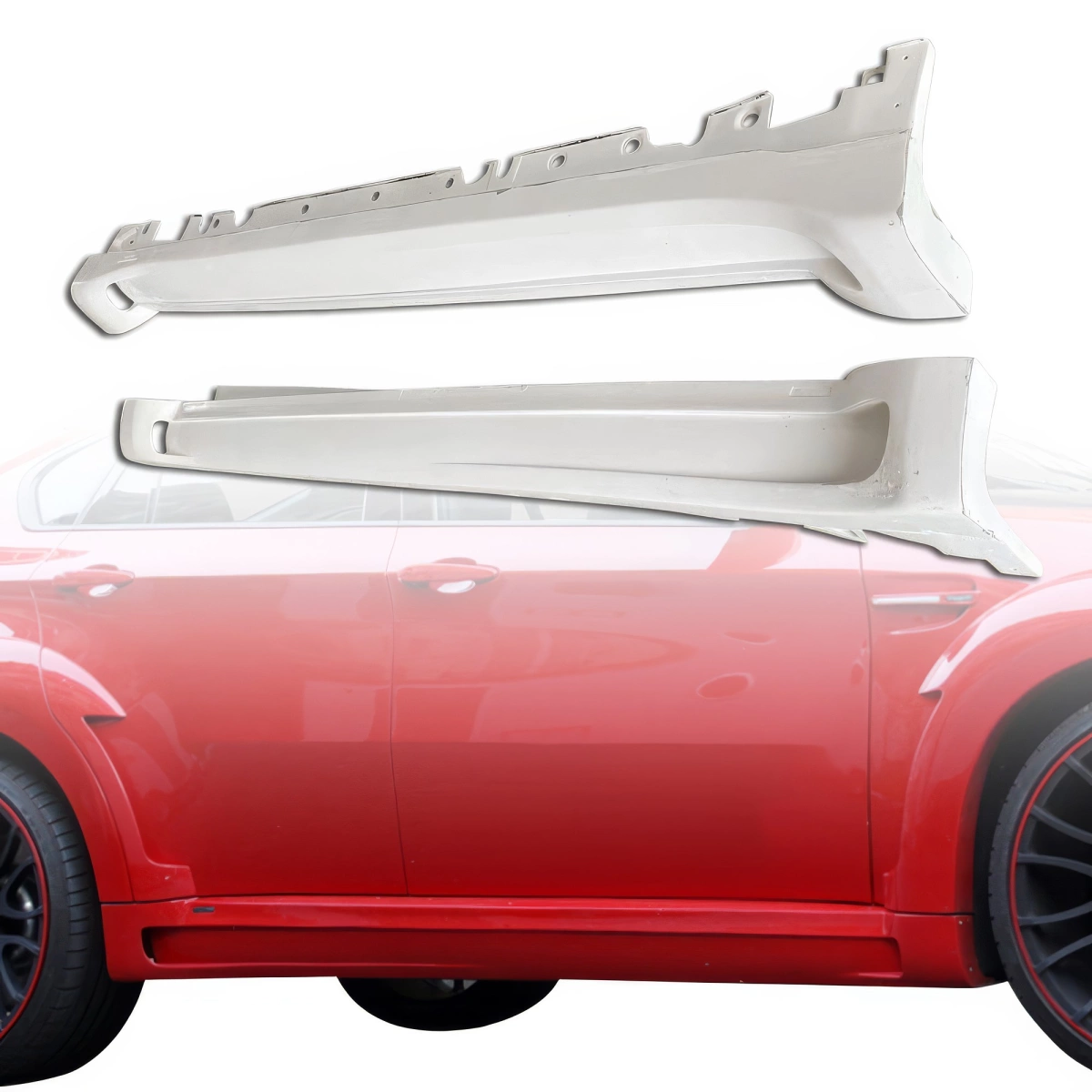 Modify your BMW X6 2008 with our Exterior/Side Skirts - 11