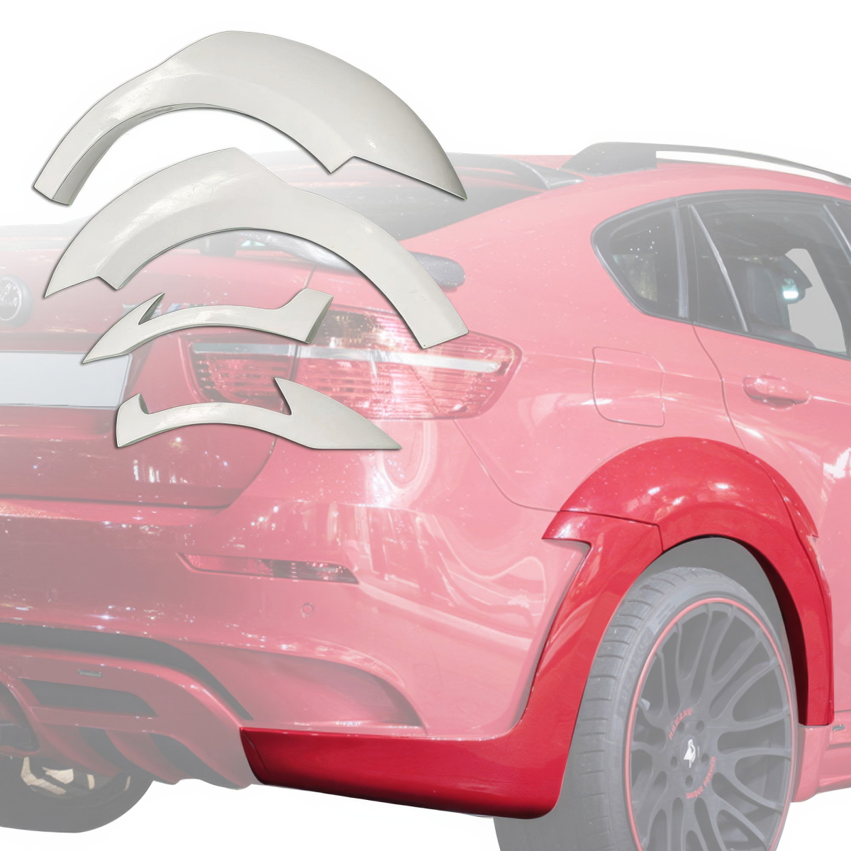 Modify your BMW X6 2008 with our Exterior/Complete Body Kits - 