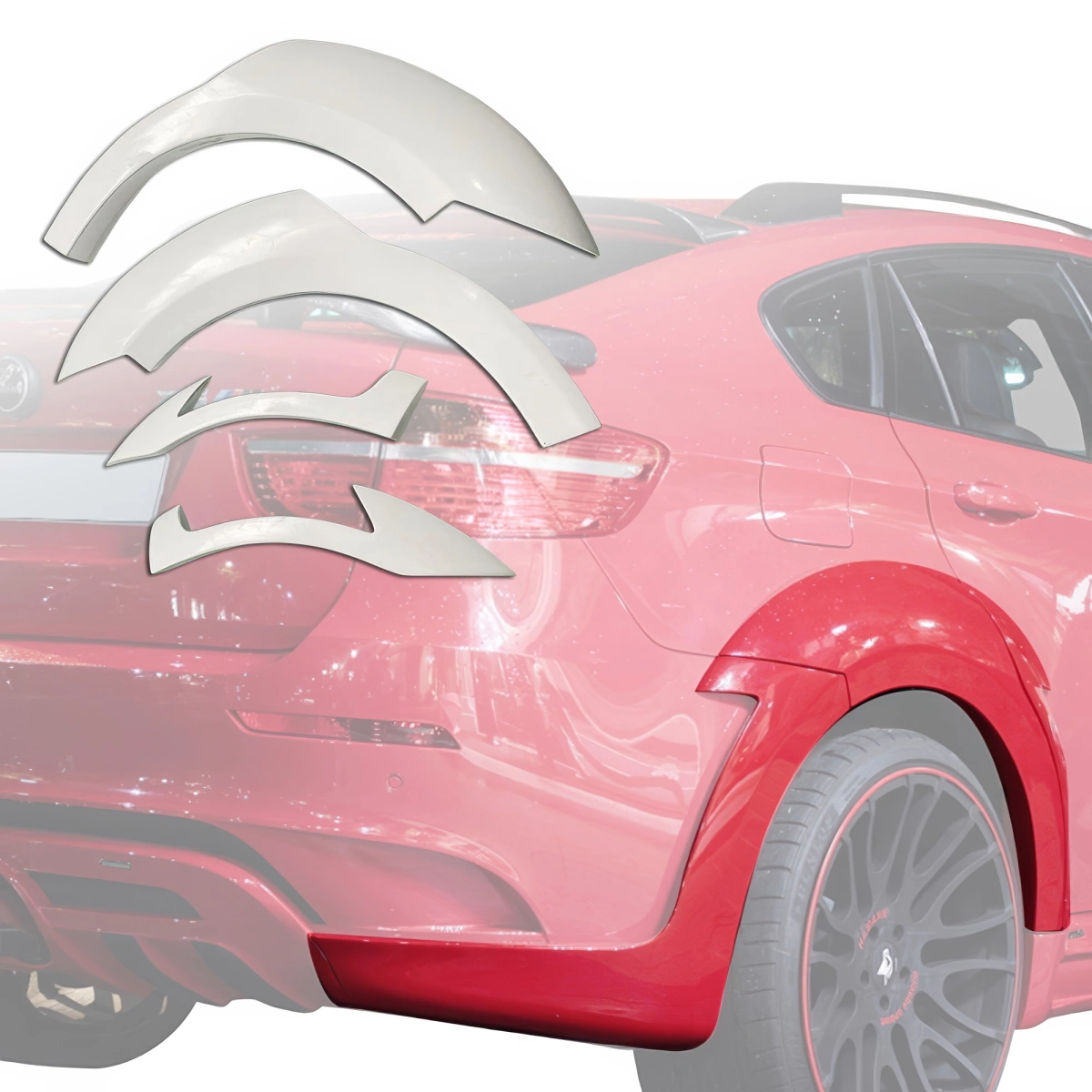 Modify your BMW X6 2008 with our Exterior/Fenders - 8